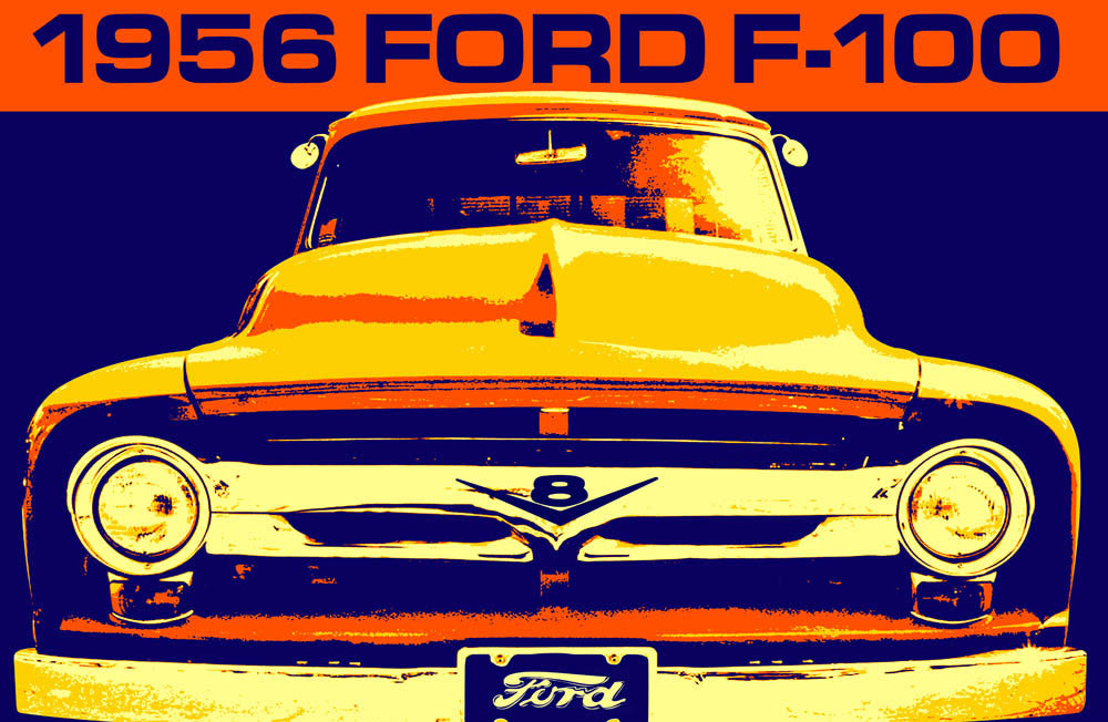 56 Ford F 100  0402-6385