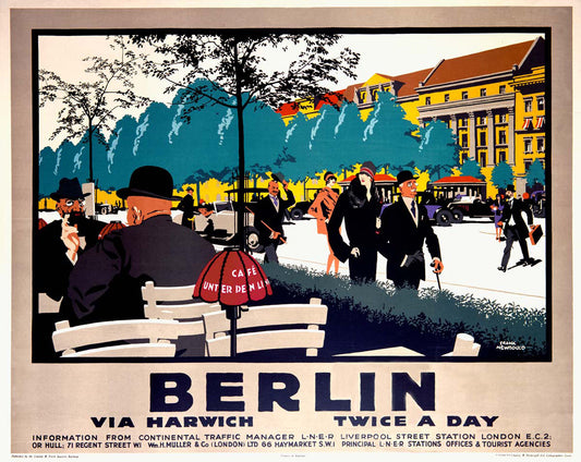 LNER Railway Berlin Travel Poster 0000-0555