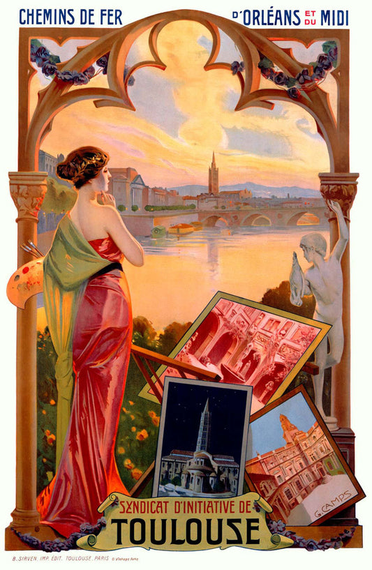 Toulouse Travel Poster 0000-0698