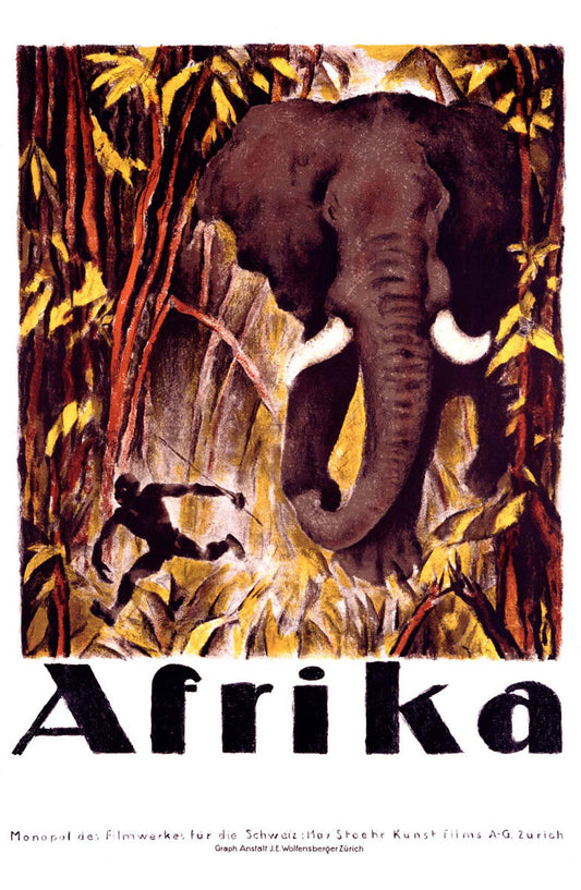 Afrika Safari Travel Poster 0000-0789