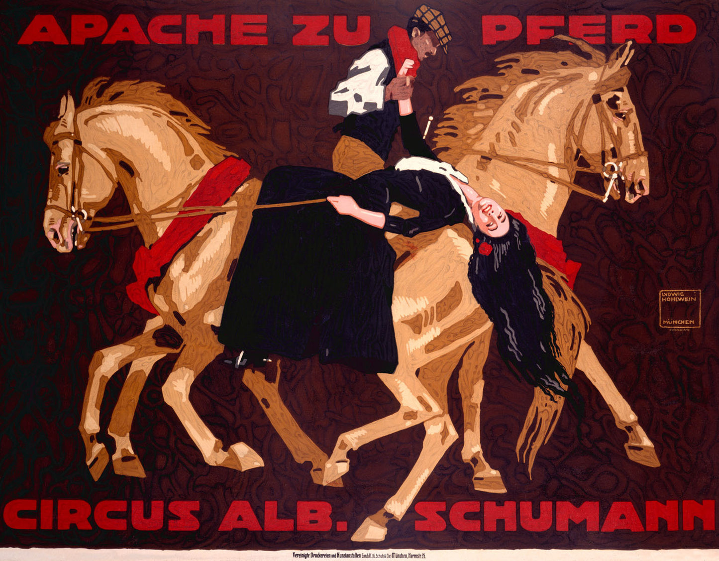 Circus Schumann/Apache zu Pferd 0000-1651