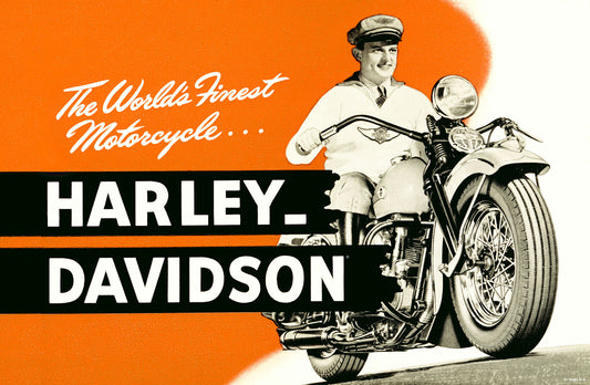 Harley-Davidson  The World's Finest Motorcycle 0000-3736