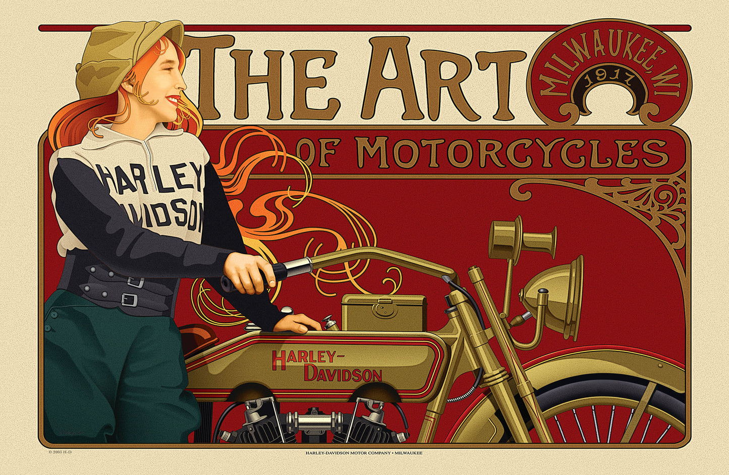 Harley-Davidson   The Art of Motorcycles 0000-3859