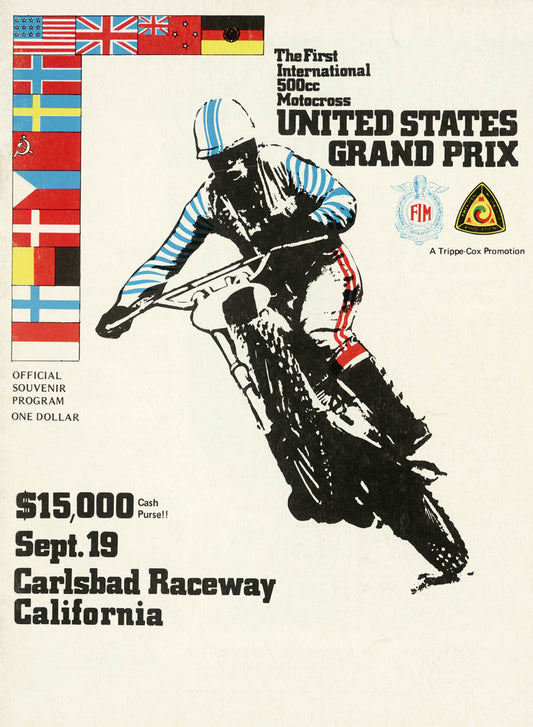 500cc US Motocross Grand Prix Poster 0000-4691