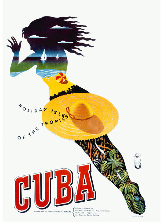 Travel to Cuba Poster 0000-6296