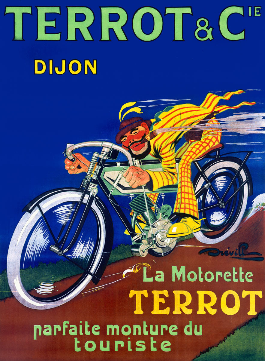 Terrot and Cie Motorcycle Poster 0000-6370