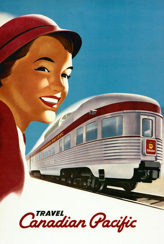 Canadian Pacific Travel Streamliner Poster 0000-8759