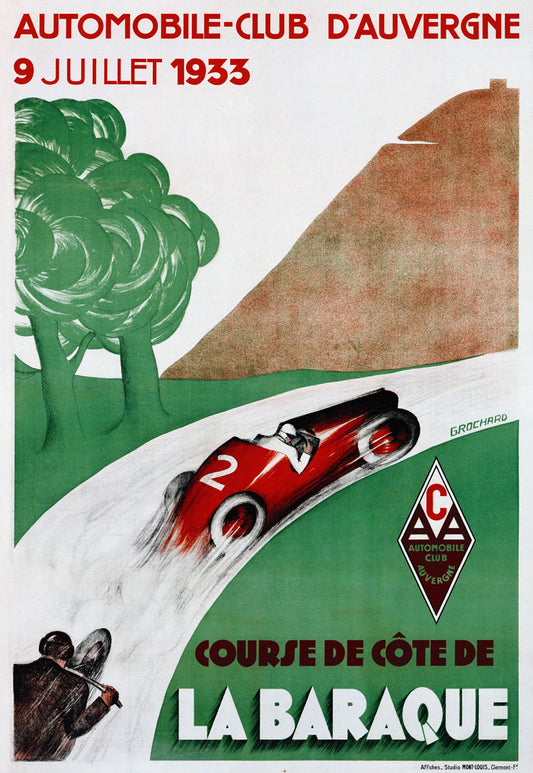 La Baraque Automobile Club Poster 0002-2344