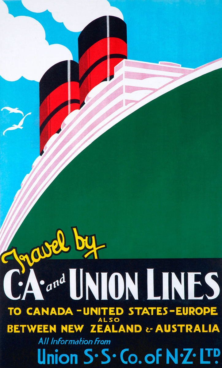 Travel by CA and Union Lines 0003-7289