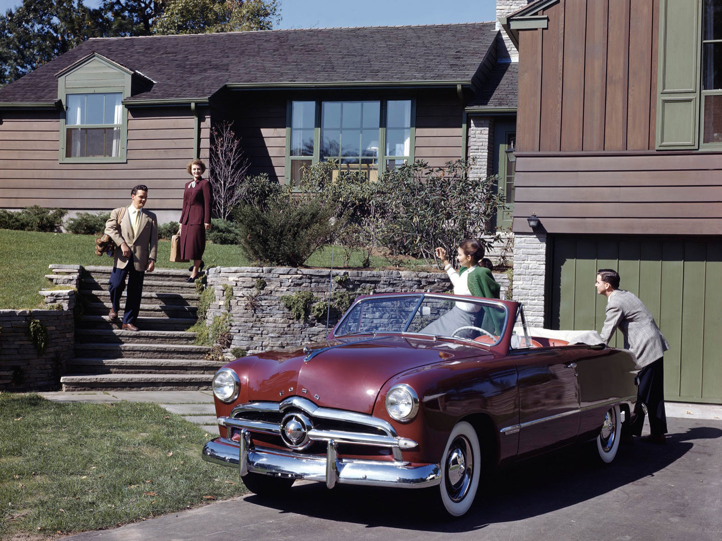 1949 Ford Convertible 0400-8273