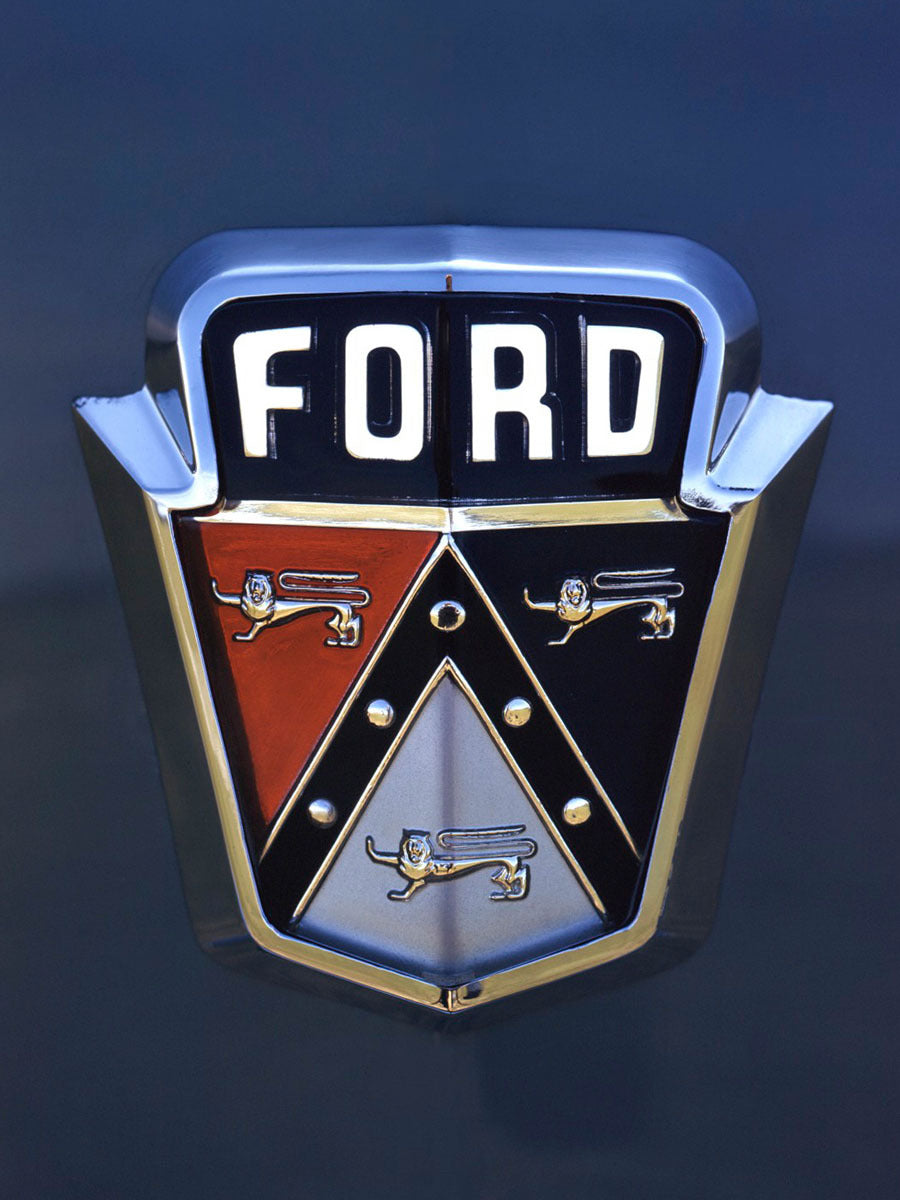 1950 Ford crest badge 0400-8287