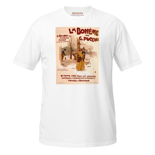 Vintage La Boheme Opera Puccini T-Shirt 0000-0482