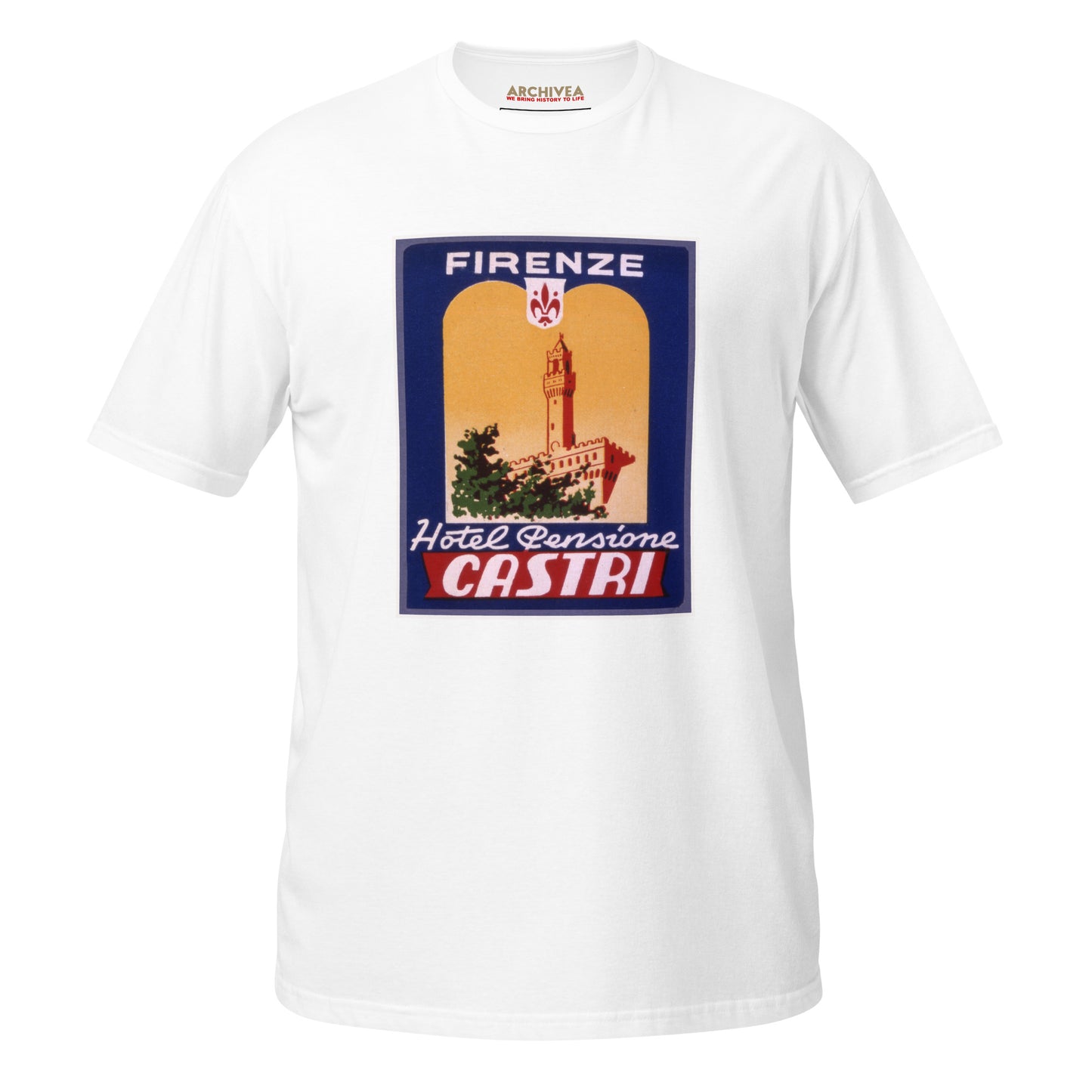 Archivea Firenze Castri Italy Travel T-Shirt