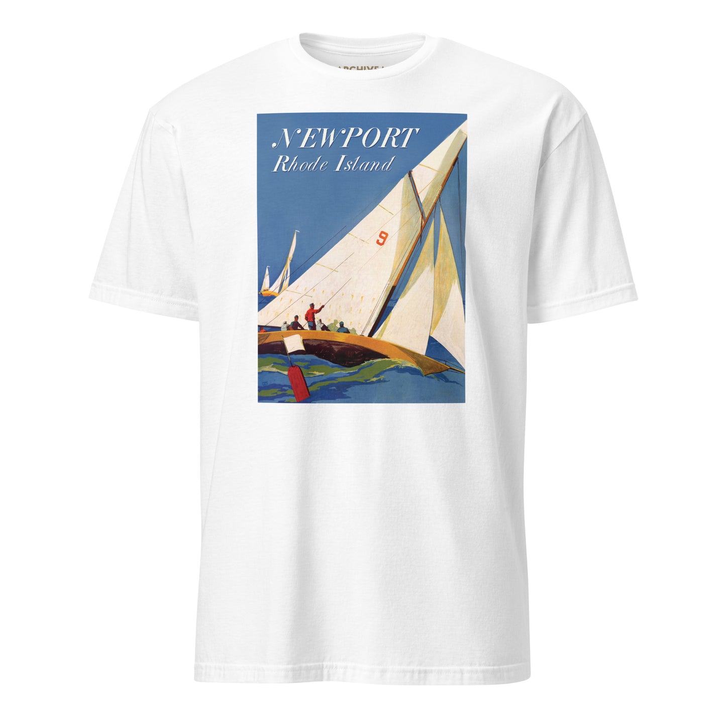 Vintage Customizable Sailboat T-Shirt 0003-2412